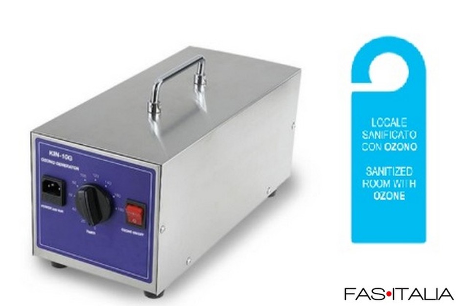 Macchina generatrice di ozono per sanificazione ambientale