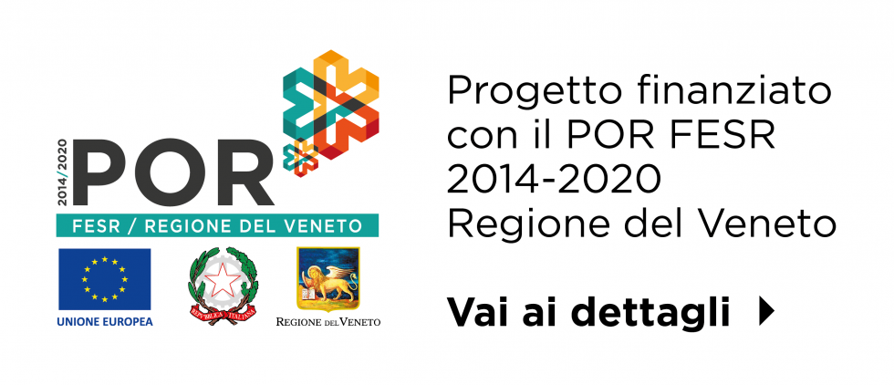 POR FESR 2014-2020 - Unione Europea, Repubblica Italiana, Regione del Veneto